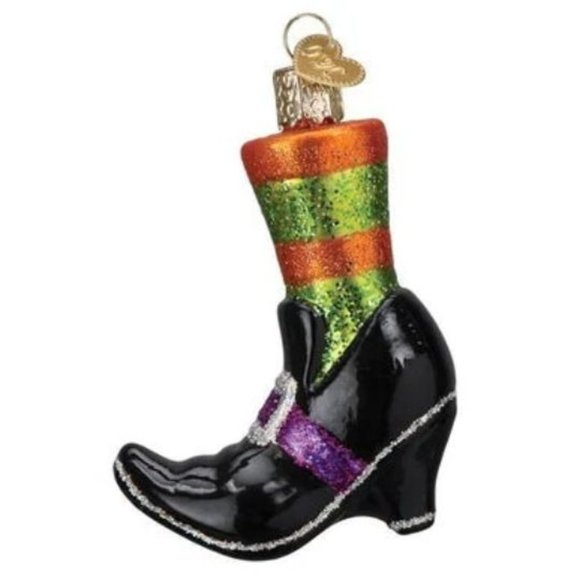 Witch Boot Old World Christmas Ornament - Picture 4 of 4
